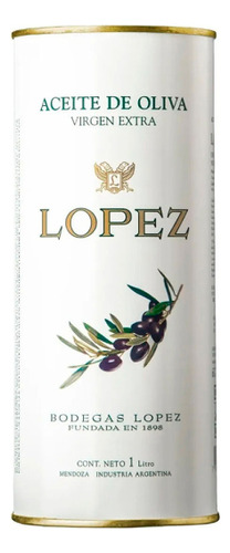López aceite de oliva lata 1 L