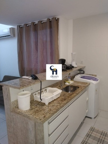 Imagem 12 de 30 de Apartamento Residencial Para Venda E Locação Mobiliado Pituba, Salvador Hotel Mercure 1 Dormitório, 1 Sala, 1 Banheiro, 1 Vaga 35,00 M² Útil - Ap04030 - 67629831