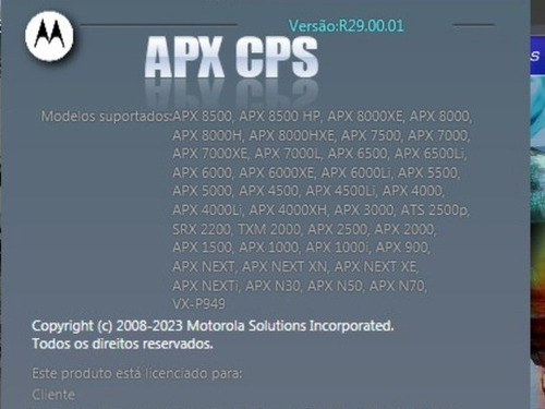 Programa De Instalação Da Linha Apx Apco25 Versão 30.00.00