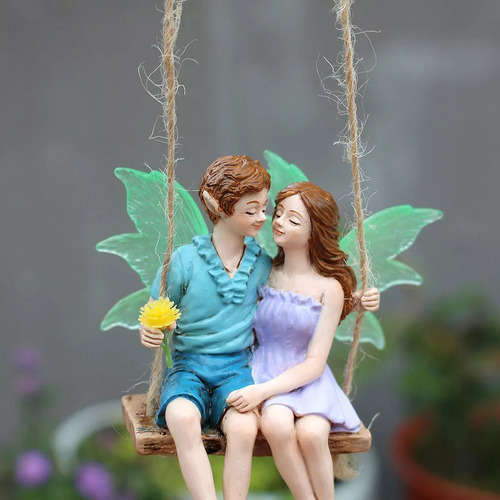 N Accesorios De Jardín De Hadas Figuras En Miniatura Con