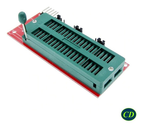 Base Zif Icsp Adaptador Pickit - Socket Microcontolador