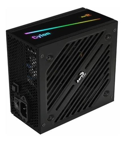 Fuente Pc Aerocool Cylon 500w Rgb 80 Plus Bronce