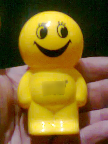 Muñeco Sacapunta + Llavero Smile Carita Feliz Emoji Retr Kxz (Usado)
