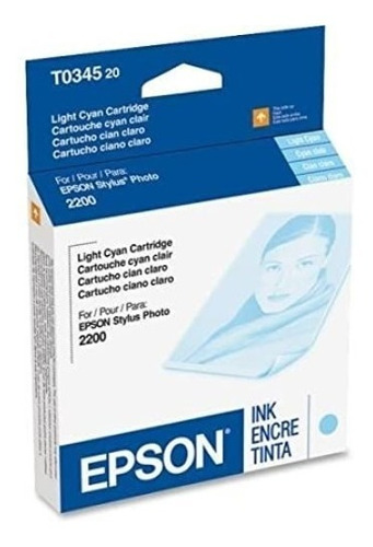 Epson Cartucho De Tinta T034520 Cyan Light