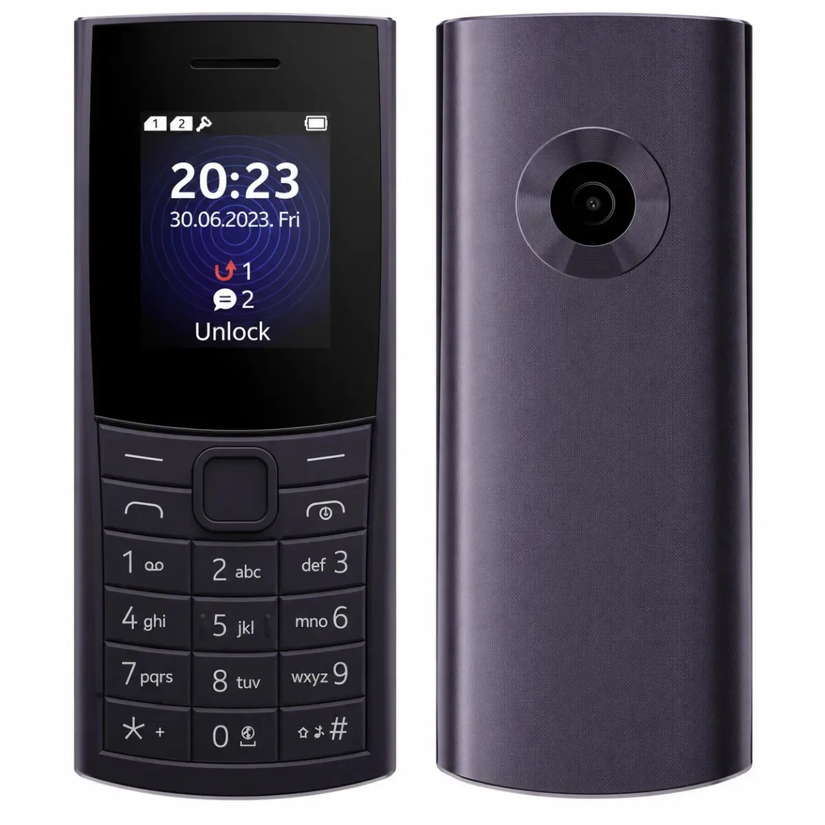 Celular Nokia 110 4g Idoso Tecla Grande Rádio Fm Lanterna