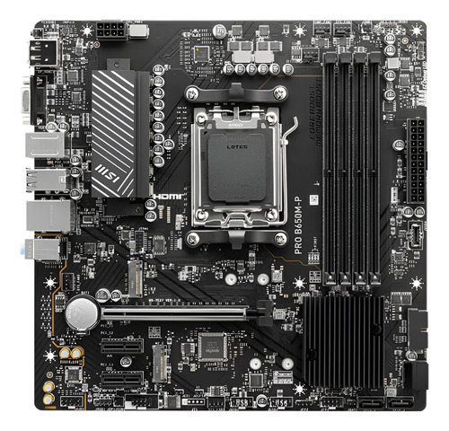 Motherboard Msi (pro B650m-p) Socket Am5, 4*ddr5 7200