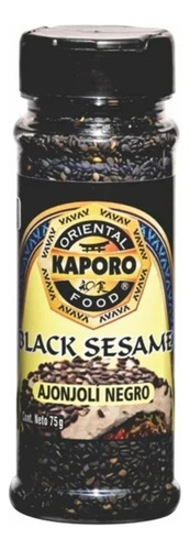 2 Pza AjonjolĂ Kaporo Negro 75 G