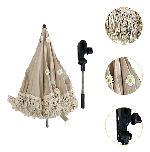 Sombrilla Para Cochecito, Cubierta De Dosel Con Clip, Funda