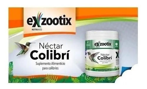 Imagen 8 de 9 de Bebedero Kit + Alimento Nectar Picaflor Colibri Exzootix