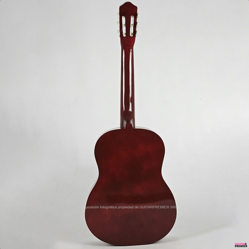 Guitarra Electro Acustica Criolla Funda Pua Colores Color Madera ll Material del diapasón Madera Orientación de la mano Zurdo