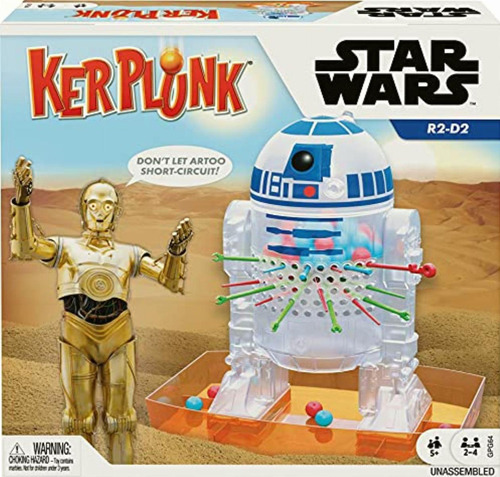Mattel Games Kerplunk Star Wars Juego Para Niños De 2 A 4