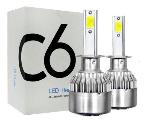 Kit Turbo  De Foco Led  9005  3800lm 36w Luz Blanca