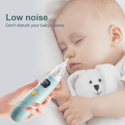 Aspirador Nasal Elétrico Portátil Para Bebês,. Níveis De
