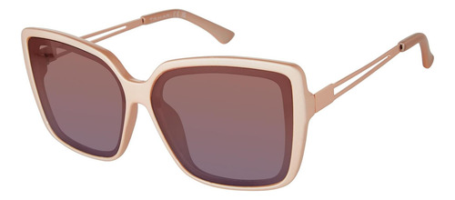 Tahari Gafas De Sol Cuadradas Estilo Ojo De Gato Para Mujer,