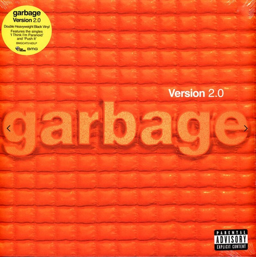Garbage Version 2.0 Vinilo Nuevo 2lp Musicovinyl