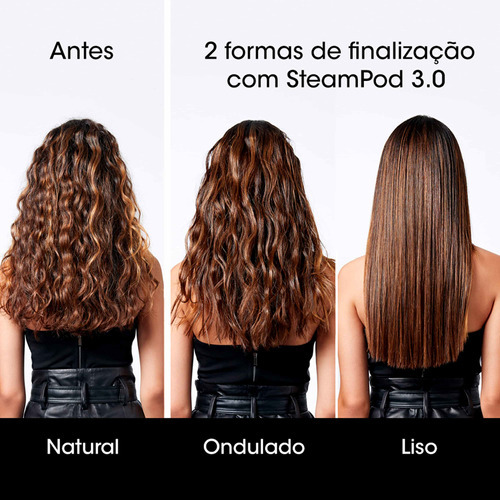Prancha Modeladora A Vapor Steampod 3.0 L'oréal Professionne Cor Branco