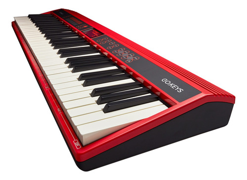 Imagen 3 de 7 de Teclado musical Roland Go:Keys GO-61K 61 teclas rojo