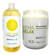 Comprar Aceite Vainilla 500ml + Crema Musculares 1k - Biobellus