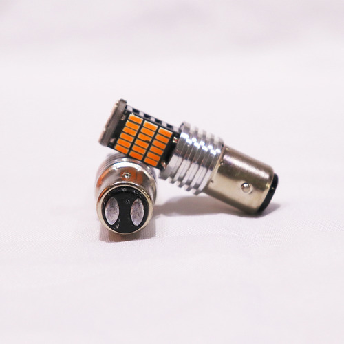 Led Seta/meia Luz 2 Polos Premium Canbus (âmbar) + Canceller