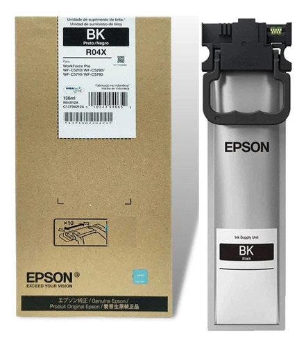 Bolsas De Tinta Epson Durabrite Ultra T942 Negra