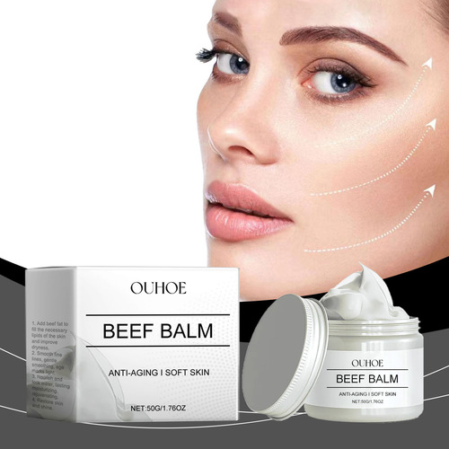 Crema Limpiadora Facial Iluminadora N Beef Balm Que Hidrata