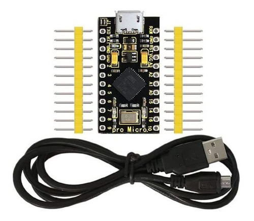 Arduino 5v Pro Micro Atmega32u4 Con Cable Usb