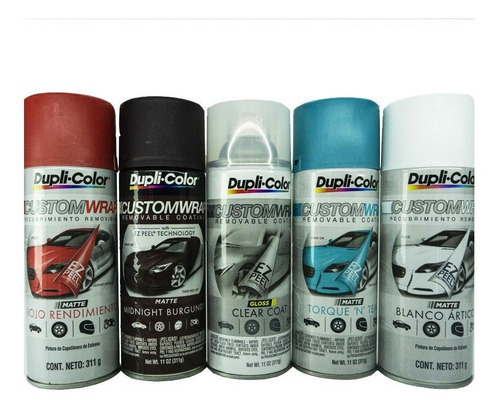 Duplicolor Pintura Custom Wrap-plastidip Colores Metálicos