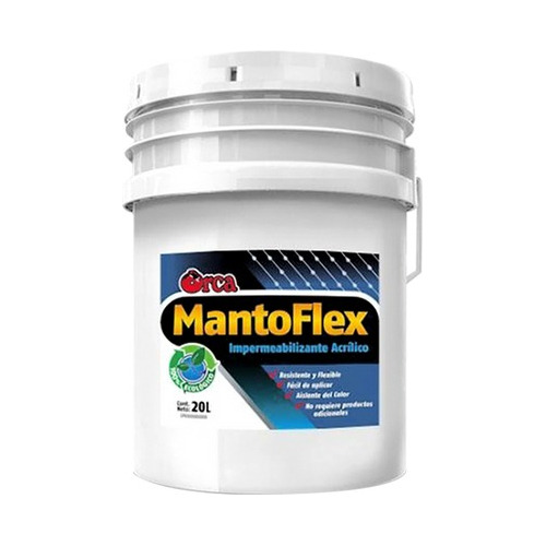 Manto Flex, Orca, Blanco Cuñete 