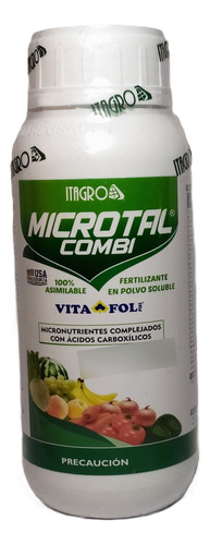 Fertilizante Foliar Microelementos Microtal Combi Abono