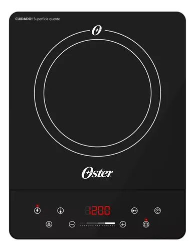 Cooktop Indução Otop100 1 Boca Oster Touch Screen Portátil