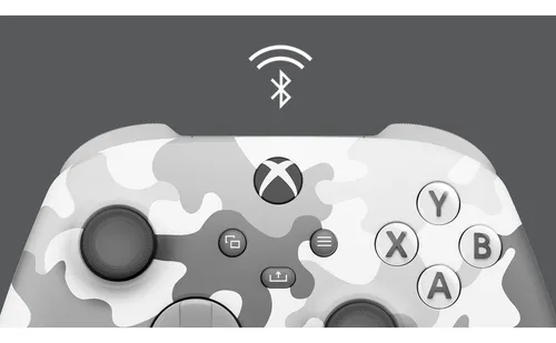 Control Xbox Wireless Controller Artic Camo Gris + Cable