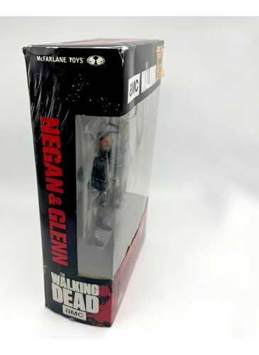 Negan & Glenn The Walking Dead Deluxe Box Mcfarlane Nuevo (Usado)
