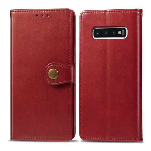 Funda Con Tapa Tipo Cartera Sd63 Para Samsung Galaxy S10+ (s