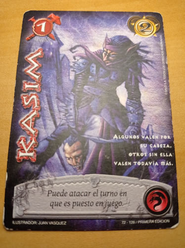 Kasim. Carta Myl. Mundo Gótico Extensión. Salo