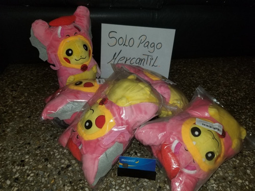 Peluche Pikachu Pokemon Hipoalergénico 25cm (clase A1)