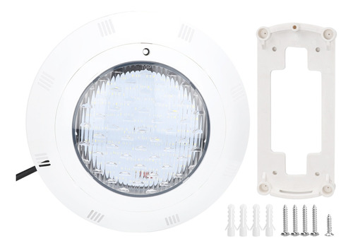 Piscina Subacuática Ligera Color Blanco Ca 12v 40w 360 Led