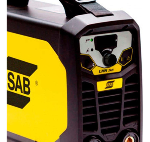Máquina Solda Inversora Lhn 242i Esab + Máscara Solda Evald