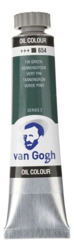 Tinta Óleo 20 Ml Talens Van Gogh Serie 2 Fir Green 654