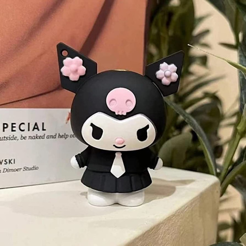 Encendedor Hello Sanrio-kuromi 3d Tipo Funko Flama Potente