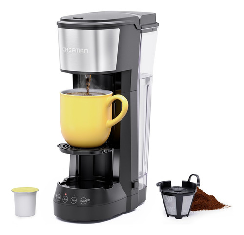 Chefman Cafetera De Una Sola Porción Cafetera K Cup: