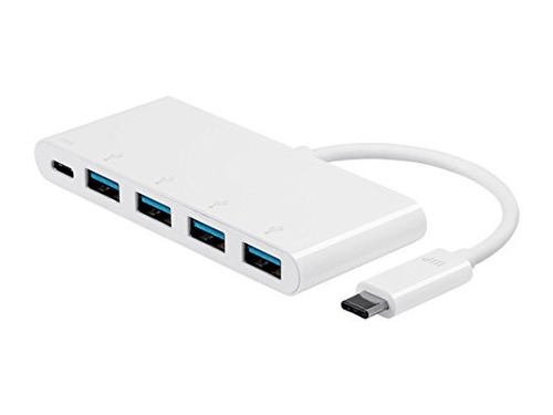 Monoprice Select Series Usb-c 4x-a Usb 3.0 Y Usb-c Adaptador