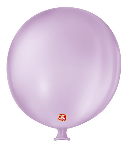Bexigão Balão Super Gigante Lilás Baby 35 Pol 89cm São Roque