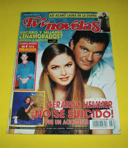 Lucero Revista Tv Y Novelas Mijares Thalia Yuri Pandora Jose