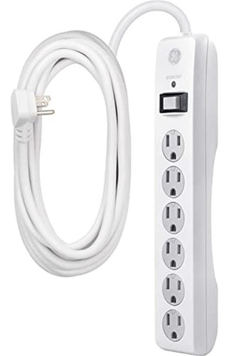 Ge Protector Contra Sobretensiones De 6 Salidas, Cable De Ex