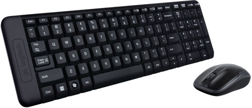 Kit Teclado Y Mouse Inalambrico Logitech Mk220 Usb + Pilas