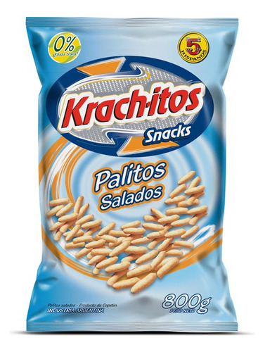 Palitos  Salado 800 Gr Krachitos Snack