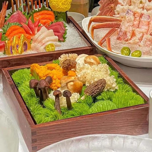 Bandeja Para Servir Hielo, Bandeja Para Servir 22x22cm