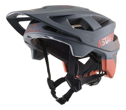 Casco Mtb Bici - Vector Pro - Delta Helmet - Alpinestar Color Rojo Talle S
