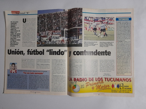 Solo Futbol 544 Colon 1 Velez 2, Peñarol Campeon Uruguayo 95 (Usado)