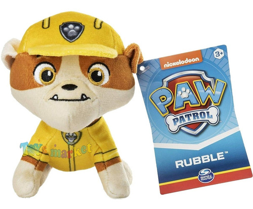 Paw Patrol Peluche Original Zuma Rubble Marshall O Skye